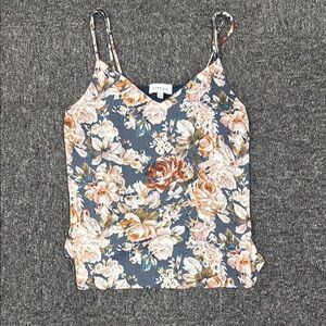 Gilli Orange and Pink Fitted Camisole